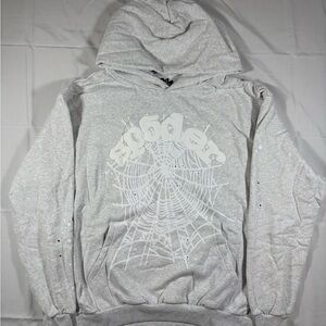 Grey Sp5der Hoodie